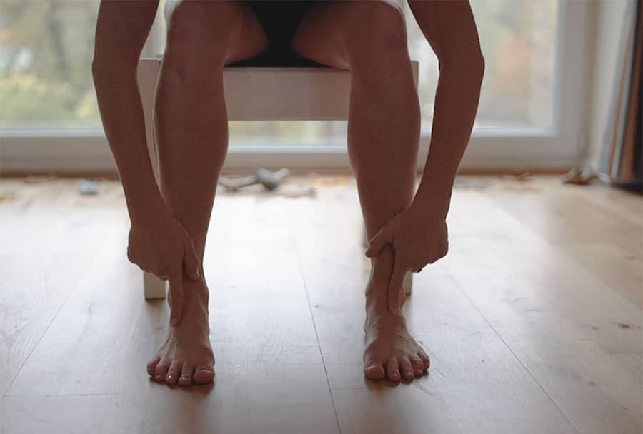 Chair Foot Exercise Routine to Indirectly Strengthen the Pelvic Structure